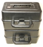 (2) MTM Molded Products Plastic Shot cases and approximately 70 rounds of 12 gauge shotshells