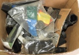 Box of Misc AR-15 Parts to include: 6 Position stock, Buffer tube, and grips, hand guards,