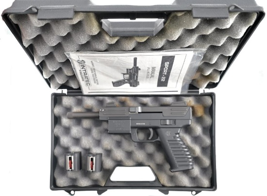 INTRATEC SPORT 22 Semi Auto Pistol MFG./IMP. BY: INTRATEC MODEL: SPORT 22 ACTION TYPE: Semi