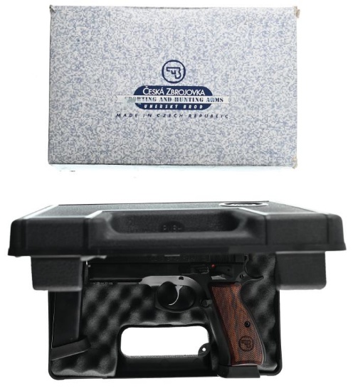 CZ/CZ-USA 75 SP-01 Shadow Target Semi Auto Pistol MFG./IMP. BY: CZ/CZ-USA MODEL: 75 SP-01