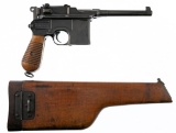Waffen Fabrik Mauser C96 Broomhandle Semi Auto Pistol MFG./IMP. BY: Waffen Fabrik Mauser MODEL
