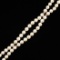 Authentic estate Mikimoto 18K yellow gold & pearl double-strand bracelet