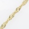 Estate 14K yellow gold Singapore chain