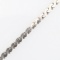 Estate 14K white gold serpentine chain