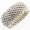 Authentic estate Tiffany & Co. sterling silver mesh ring