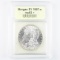 Certified 1887-S U.S. Morgan silver dollar