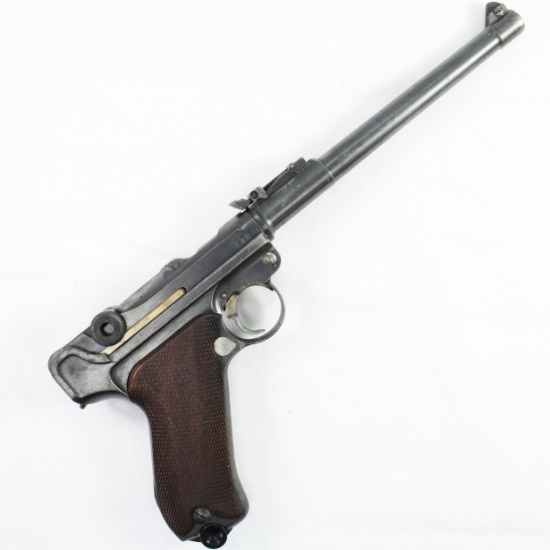 WWI German Erfurt Luger semi-automatic pistol, 9mm cal