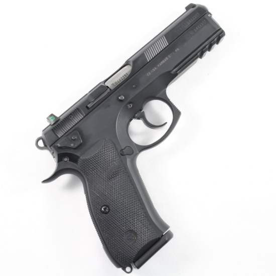 Like-new CZ 75 SP-01 Tactical semi-automatic pistol, .40 S&W cal