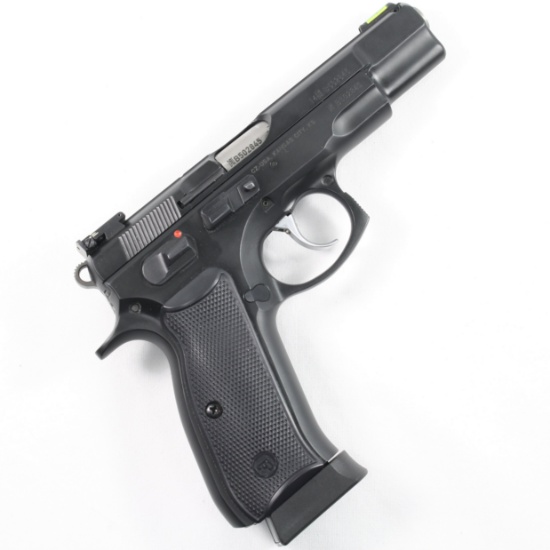Like-new CZ 85 Combat semi-automatic pistol, 9mm cal