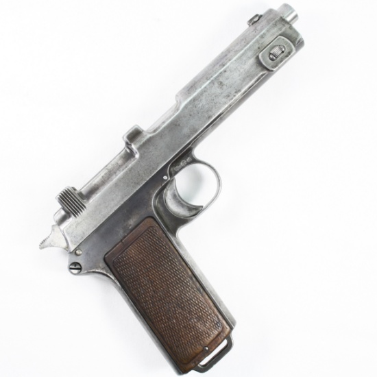 Vintage Steyr M1912 semi-automatic pistol, 9x23mm Steyr cal