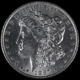 1897 U.S. Morgan silver dollar