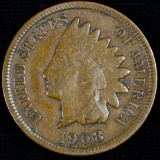 1908-S U.S. Indian cent