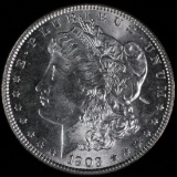 1903 U.S. Morgan silver dollar