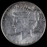 1927-S U.S. peace silver dollar