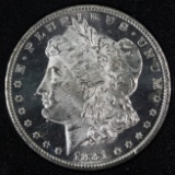 Certified 1881-CC U.S. Morgan silver dollar