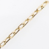 Estate 14K yellow gold fancy chain: