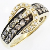 Estate LeVian 14K diamond ring