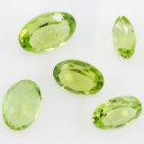 Unmounted peridots