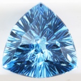 Unmounted blue topaz