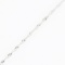 Estate 18K white gold Singapore chain