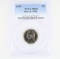 Certified 1939 reverse of 1938 U.S. proof Jefferson nickel