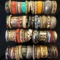 Lot of 90 estate fashion bracelets