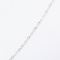 Estate 14K white gold rope chain