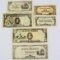 Lot of 4 WWII-era Japanese occupation of the Philippines banknotes
