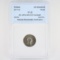 Certified ancient Rome Trajan (98-117 AD) silver denarius