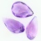 Unmounted amethysts