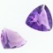 Unmounted amethysts