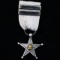 Circa 1900 Congo L’Etoile de Service en Argent (Silver Service Star) medal