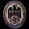 Nazi Germany der Deutsche Automobil Club (DDAC) Fur Treue Dienste (For Faithful Service) shield