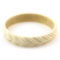 Vintage genuine ivory bangle bracelet