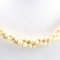 Vintage genuine ivory twisted bead necklace