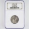 Certified 1926 U.S. standing Liberty quarter