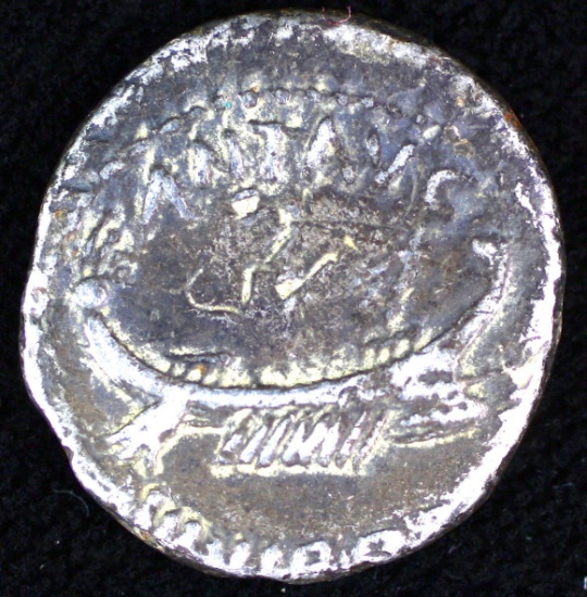Ancient Rome Marcus Antonius silver denarius