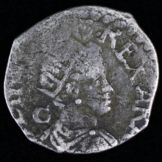 Circa 1620 Spain silver Claritas Universa (?) 1/2 carlino
