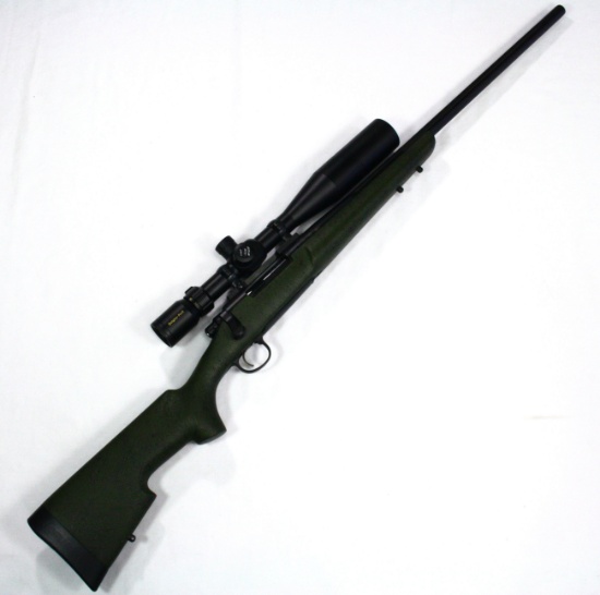Like-new Remington 700 XCR tactical bolt action rifle, .300 Win mag cal
