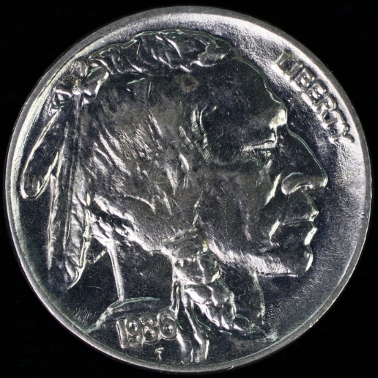 1936 U.S. buffalo nickel