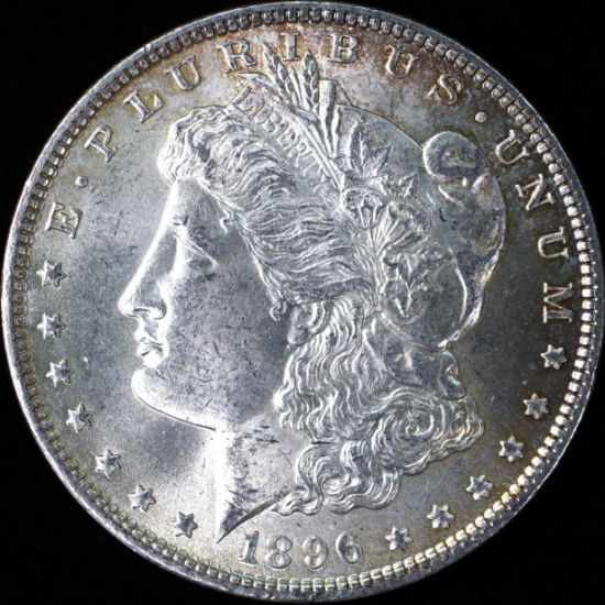 1896 U.S. Morgan silver dollar