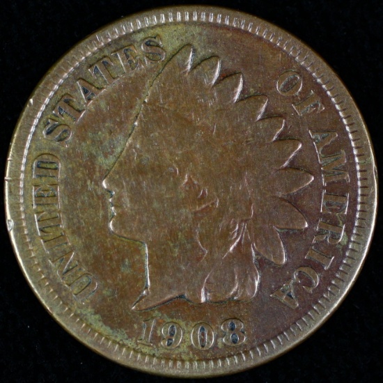 1908-S U.S. Indian cent