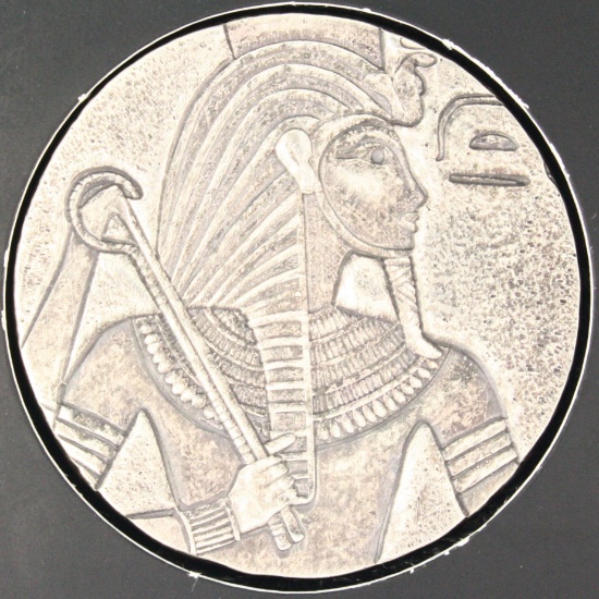 2016 Chad silver 3000 franc 5oz Pharaoh