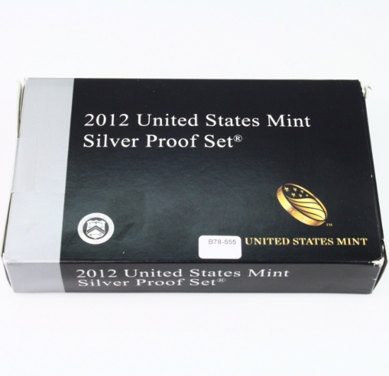 2012 90% silver U.S. proof set