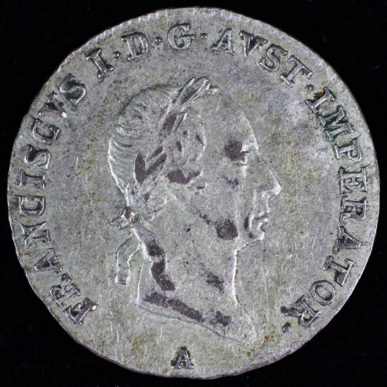 1830A Austria 3 silver 3 kreuzer