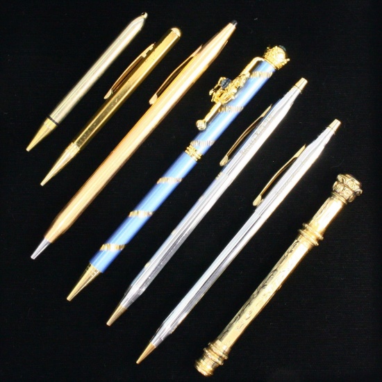 Lot of 7 estate writing implements