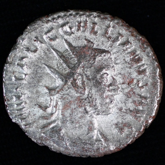 Ancient Rome Gallienus silver denarius
