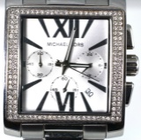 Estate Michael Kors stainless steel chronograph wristwatch