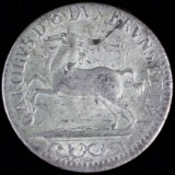 1752 Brunswick-Wolfenbuttel [German States] silver 1/6 thaler