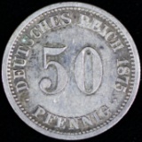 1875C Germany 50 pfennig